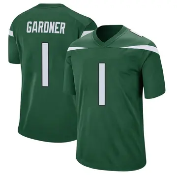 Nike Sauce Gardner Youth Game New York Jets Green Gotham Jersey