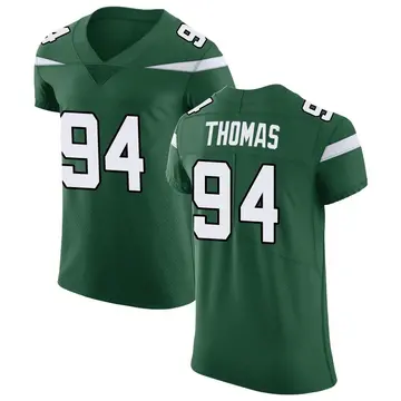 Nike Solomon Thomas Men's Elite New York Jets Green Gotham Vapor Untouchable Jersey