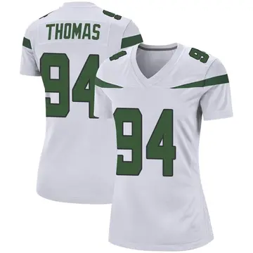 Nike Solomon Thomas Women's Game New York Jets White Spotlight Jersey