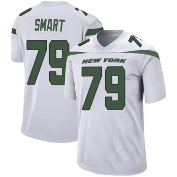 Nike Tanzel Smart Men's Game New York Jets White Spotlight Jersey