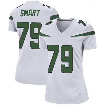 Nike Tanzel Smart Women's Game New York Jets White Spotlight Jersey