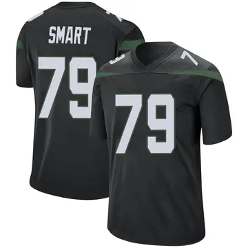 Nike Tanzel Smart Youth Game New York Jets Black Stealth Jersey