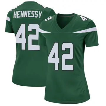 Nike Thomas Hennessy Women's Game New York Jets Green Gotham Jersey