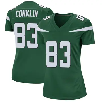 Nike Tyler Conklin Women's Game New York Jets Green Gotham Jersey