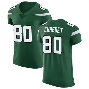 Nike Wayne Chrebet Men's Elite New York Jets Green Gotham Vapor Untouchable Jersey