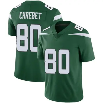 Nike Wayne Chrebet Men's Limited New York Jets Green Gotham Vapor Jersey