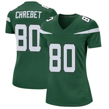 Nike Wayne Chrebet Women's Game New York Jets Green Gotham Jersey