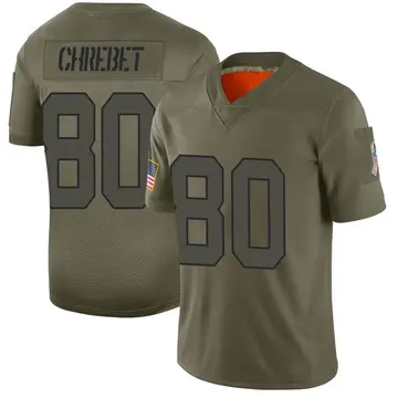 Nike Wayne Chrebet Youth Limited New York Jets Camo 2019 Salute to Service Jersey