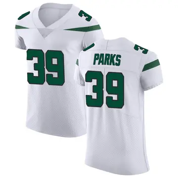 Nike Will Parks Men's Elite New York Jets White Spotlight Vapor Untouchable Jersey