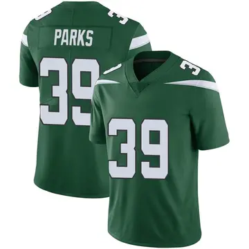Nike Will Parks Men's Limited New York Jets Green Gotham Vapor Jersey