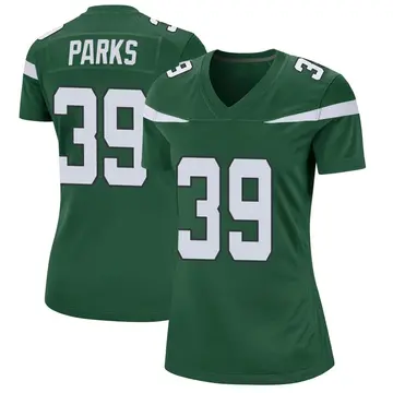 Nike Will Parks Women's Game New York Jets Green Gotham Jersey
