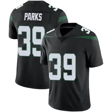Nike Will Parks Youth Limited New York Jets Black Stealth Vapor Jersey