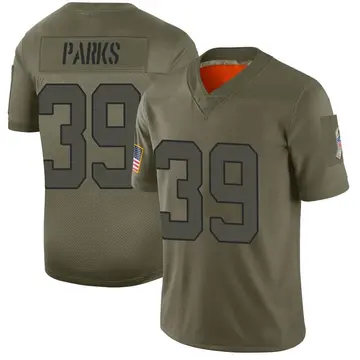 Nike Will Parks Youth Limited New York Jets Camo 2019 Salute to Service Jersey