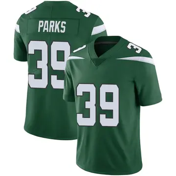 Nike Will Parks Youth Limited New York Jets Green Gotham Vapor Jersey