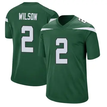 Nike Zach Wilson Men's Game New York Jets Green Gotham Jersey